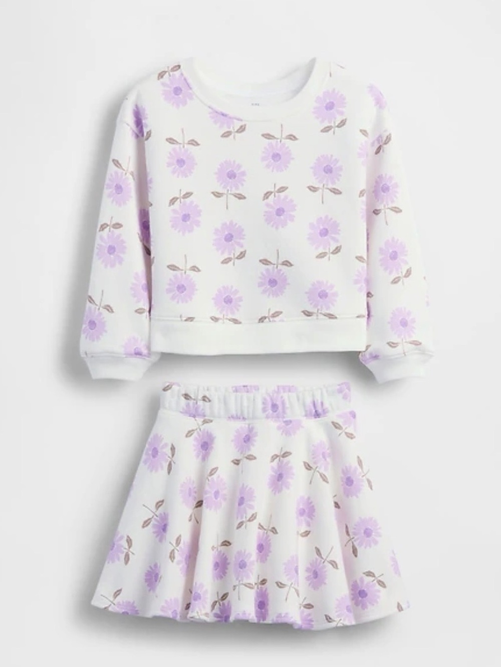 π€New Gap Baby & Toddler VintageSoft Floral Skort Setπ€